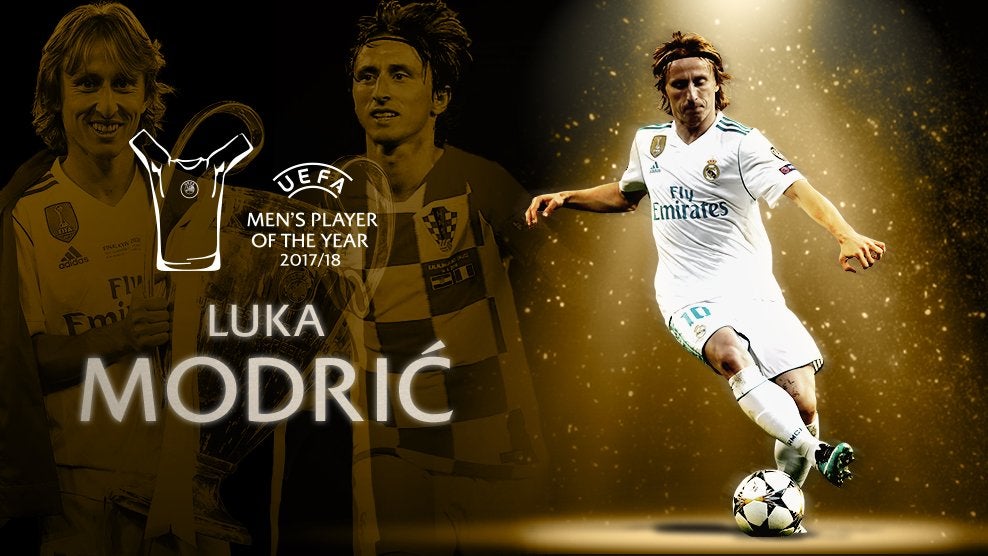 Luka Modric, mejor jugador de la Champions League: "Estoy donde quiero estar, es el mejor año de mi carrera" Luka Modric, mejor jugador de la Champions League: "Estoy donde quiero estar, es el mejor año de mi carrera"
