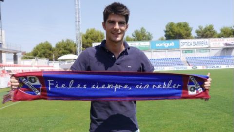 Gonzalo Melero, jugador del Huesca
