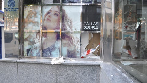Establecimiento comercial donde se intent&oacute; cometer el robo