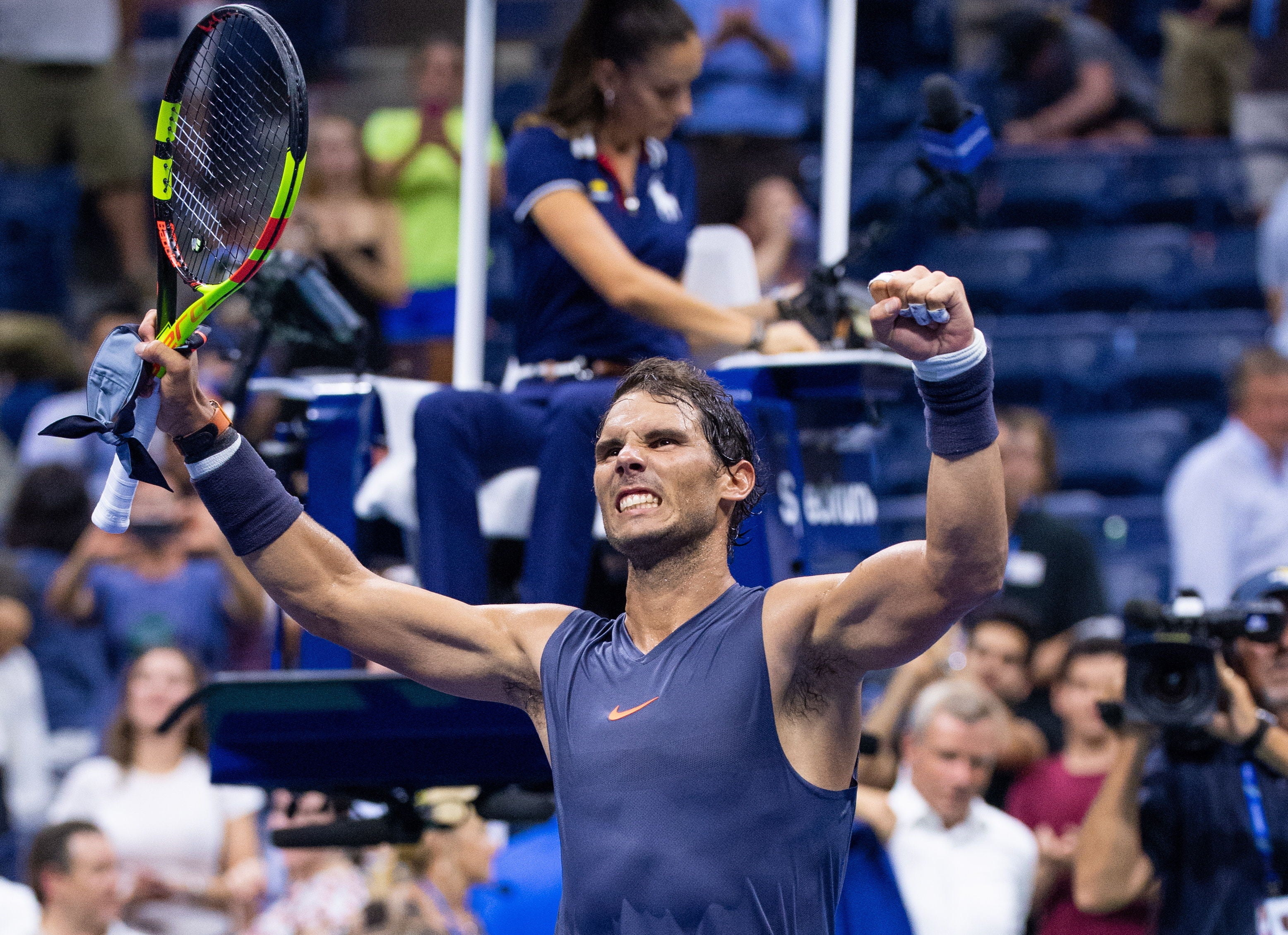 Nadal se impone al canadiense Pospisil y pasa a la tercera ronda del US Open Nadal se impone al canadiense Pospisil y pasa a la tercera ronda del US Open