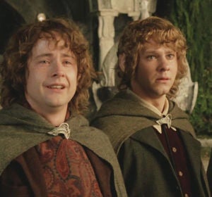 Pippin y Merry de 'El Señor de los Anillos' Pippin y Merry de 'El Señor de los Anillos'