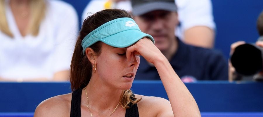 Alizé Cornet en el US Open Alizé Cornet en el US Open