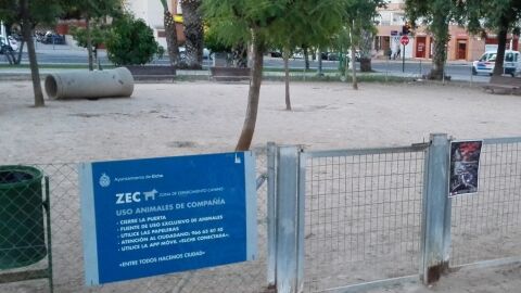 Parque para perros en Elche