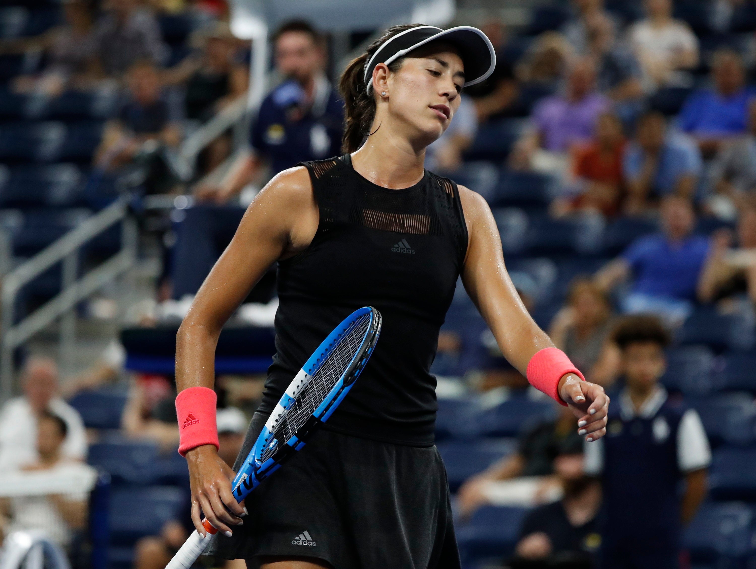 Garbiñe Muguruza se despide del US Open tras perder contra Muchova en segunda ronda Garbiñe Muguruza se despide del US Open tras perder contra Muchova en segunda ronda