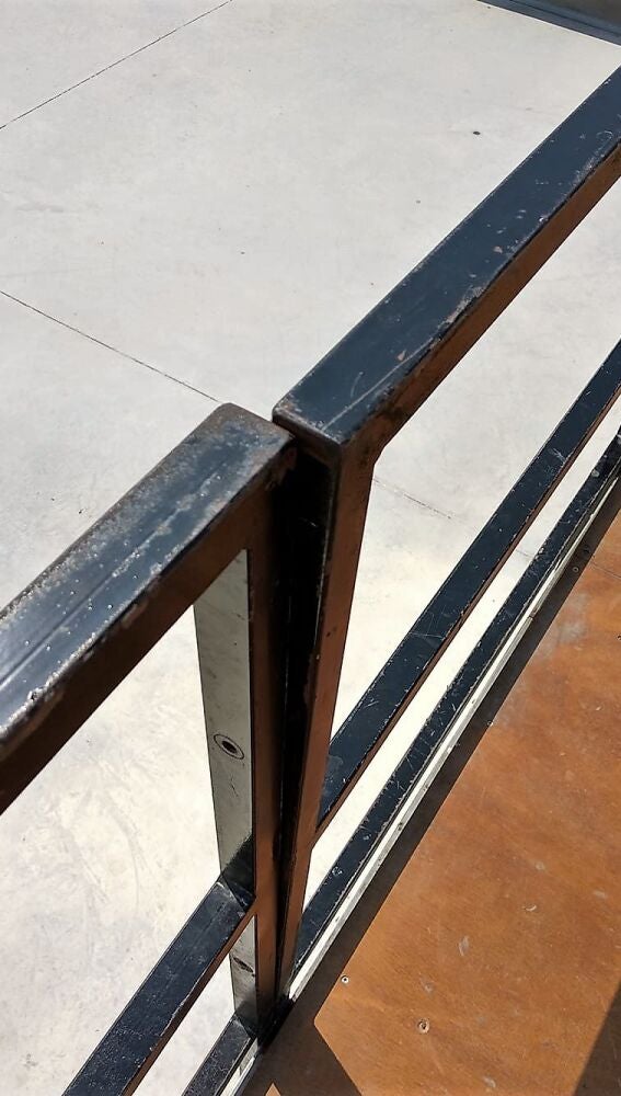 Estado de la pista del Skate Park de El Altet un mes después de su inauguración