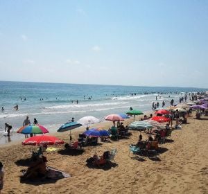 Playa de Arenales del Sol de Elche. Playa de Arenales del Sol de Elche.