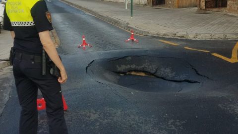 Socav&oacute;n del Camino de San Antonio