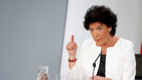 La portavoz del Gobierno, Isabel Cela&aacute;