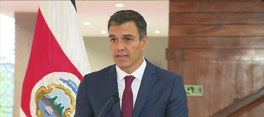 Pedro Sánchez, en Costa Rica Pedro Sánchez, en Costa Rica