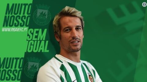 Fabio Coentrao con el Rio Ave