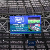 El VAR, en acción