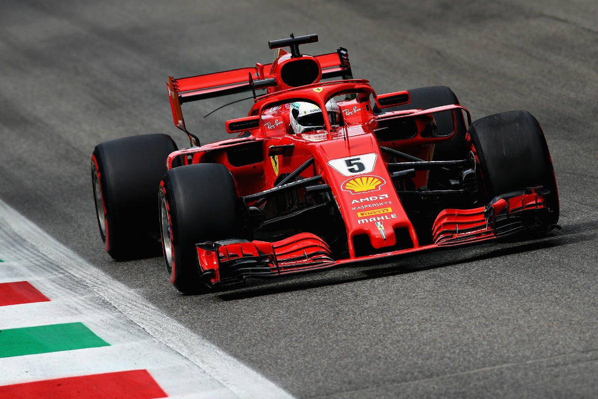 Vettel manda en los Libres 3 de Italia con Carlos Sainz 13º y Alonso 17º Vettel manda en los Libres 3 de Italia con Carlos Sainz 13º y Alonso 17º