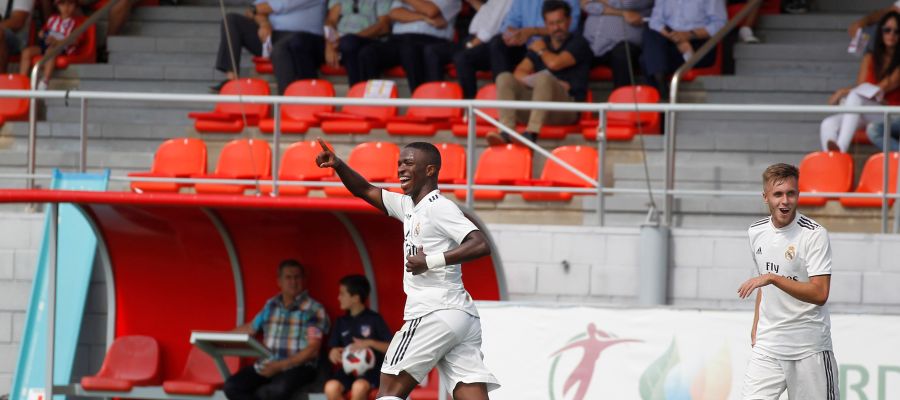 Vinicius, doblete y buenos detalles ante el filial del Atlético Vinicius, doblete y buenos detalles ante el filial del Atlético