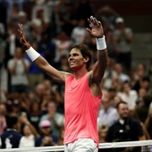 Rafa Nadal celebra una victoria Rafa Nadal celebra una victoria