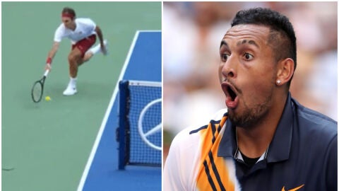 El punto incre&iacute;ble de Federer en el US Open