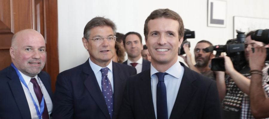 El presidente del PP, Pablo Casado El presidente del PP, Pablo Casado