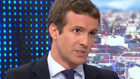 El l&iacute;der del PP, Pablo Casado