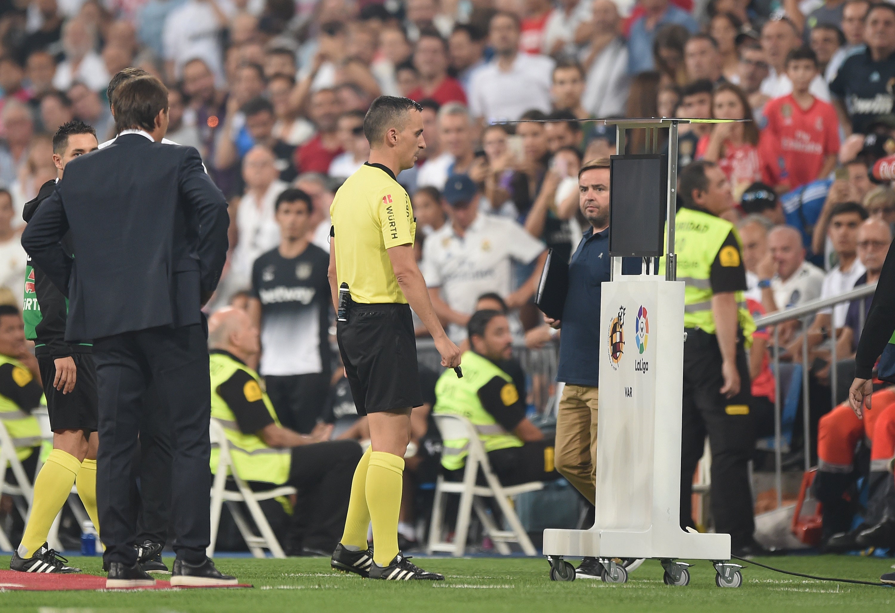 Así ha sido la actuación del VAR en el arranque de LaLiga Así ha sido la actuación del VAR en el arranque de LaLiga
