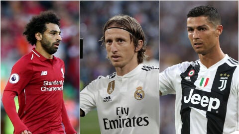 Salah, Modric y Cristiano, candidatos al premio 'The Best'