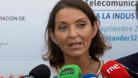 La ministra de Industria Comercio y Turismo, Reyes Maroto