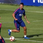 Vitolo regresa a los entrenamientos con el Atlético de Madrid