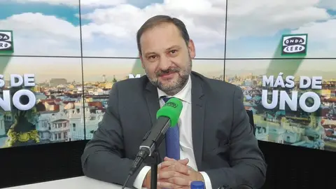 José Luis Ábalos, en Más de uno José Luis Ábalos, en Más de uno