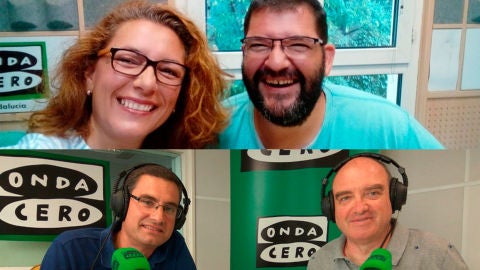 Susana Vald&eacute;s, Jes&uacute;s Romero, Javier Barbero y Francisco Izquierdo