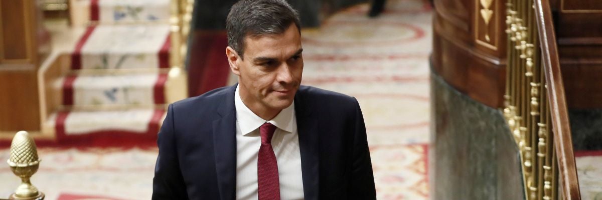 El presidente del Ejecutivo, Pedro Sánchez, entra al hemiciclo del Congreso de los Diputados El presidente del Ejecutivo, Pedro Sánchez, entra al hemiciclo del Congreso de los Diputados