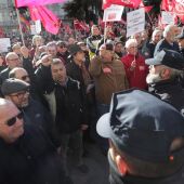 Pensionistas a las puertas del Congreso
