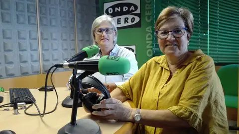 Maria Jose Crespo y Lourdes Garcia - AECC Pontevedra Pontevedra en la Onda