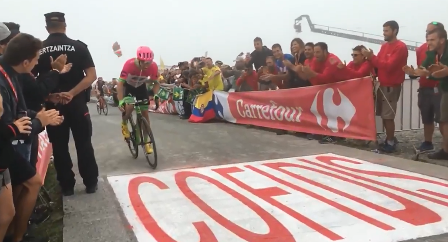 Woods corona el Balcón de Bizkaia con Valverde recortando ocho segundos a Yates Woods corona el Balcón de Bizkaia con Valverde recortando ocho segundos a Yates