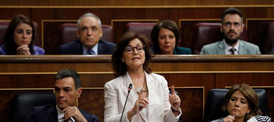 Carmen Calvo en el Congreso Carmen Calvo en el Congreso