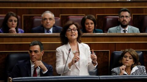 Carmen Calvo en el Congreso