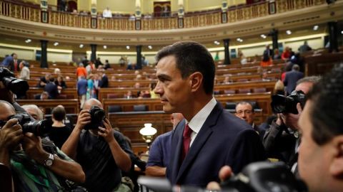 El presidente del Gobierno, Pedro S&aacute;nchez