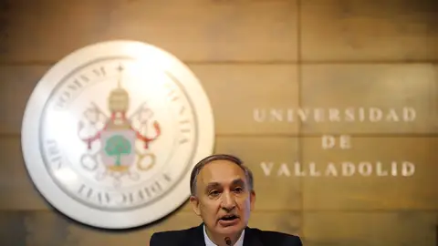El rector de la Universidad de Valladolid, Antonio Largo El rector de la Universidad de Valladolid, Antonio Largo