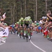 Momento de la etapa 18 de la Vuelta