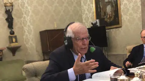 Josep Borrell desde el Congreso en Onda Cero Josep Borrell desde el Congreso en Onda Cero