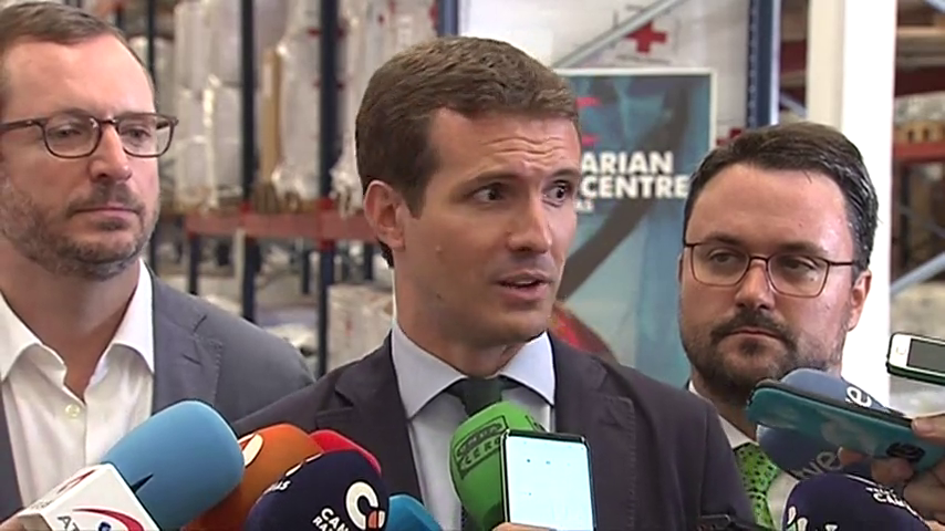Casado descarta dimitir y critica la "inestabilidad" del Gobierno Casado descarta dimitir y critica la "inestabilidad" del Gobierno