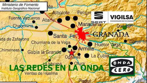 Terremotos en Granada Las redes en la Onda