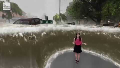 Efectos del hurac&aacute;n Florence en Carolina del Norte