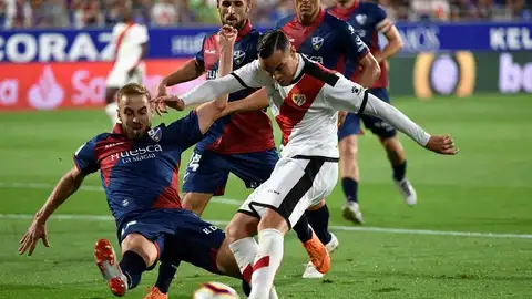 El delantero Raúl de Tomás. El delantero Raúl de Tomás.