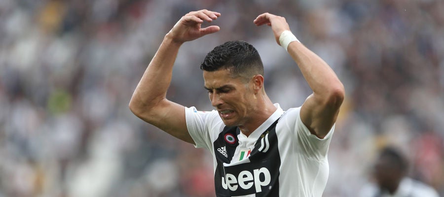 Cristiano Ronaldo, durante un partido con la Juventus Cristiano Ronaldo, durante un partido con la Juventus