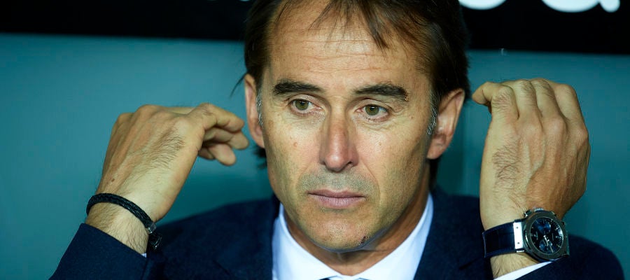 Lopetegui, en el banquillo de San Mamés Lopetegui, en el banquillo de San Mamés