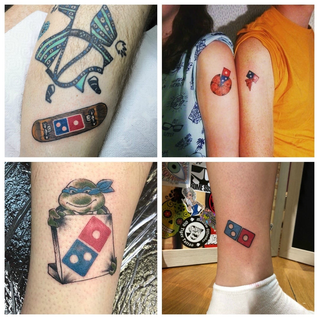 Domino's Pizza retira una promoción de pizza gratis por tatuarse su logo, tras el éxito de la campaña Domino's Pizza retira una promoción de pizza gratis por tatuarse su logo, tras el éxito de la campaña