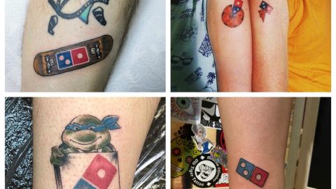 Fotos de tatuajes con el logo de la empresa 