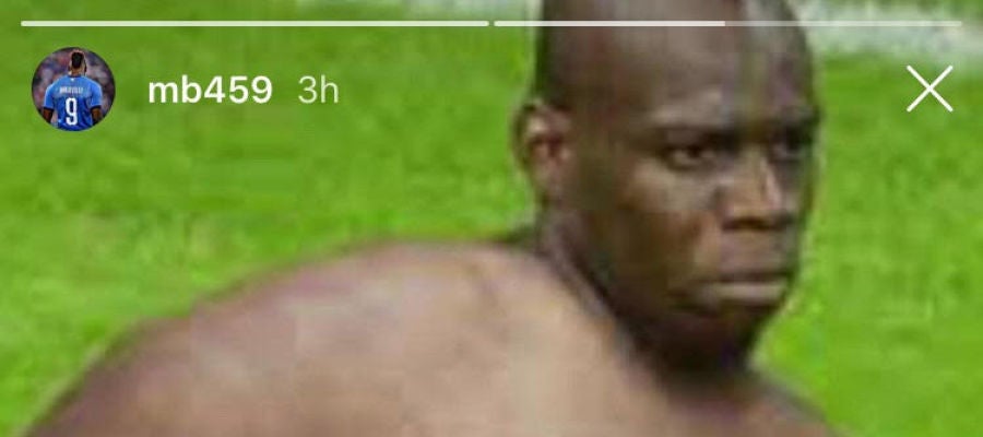 La respuesta de Balotelli a las noticias sobre su peso La respuesta de Balotelli a las noticias sobre su peso