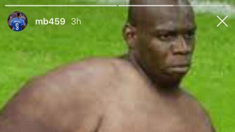 La respuesta de Balotelli a las noticias sobre su peso