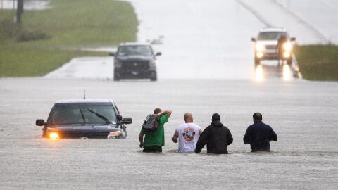 Imagen de las inundaciones consecuencia del hurac&aacute;n Florence en EEUU