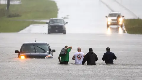 Imagen de las inundaciones consecuencia del huracán Florence en EEUU Imagen de las inundaciones consecuencia del huracán Florence en EEUU
