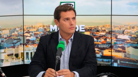 Albert Rivera en los estudios de Onda Cero
